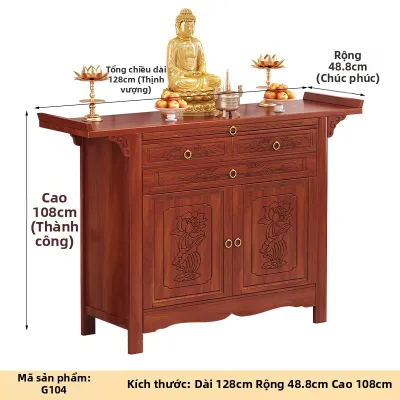 Tủ Bàn Thờ Phật cho Nhà Mẫu Trung Quốc Mới