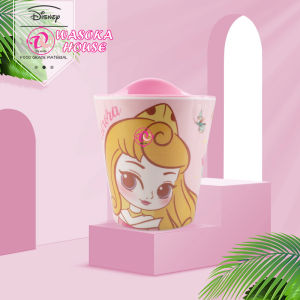 Ly cốc uống nước cho bé thương hiệu Disney chất liệu melamine 2 màu dày dặn an toàn sử dụng