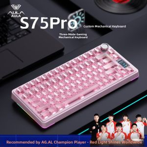 AULA | Tri-Mode Mechanical Gaming Keyboard 75 Key Layout