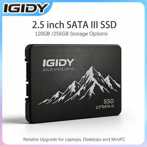 【IGIDY】2.5" SATA III SSD 128GB/256GB 7mm Slim Internal Solid State Drive 3D NAND TLC for Laptop Desktop Mini PC All‑in‑One PC