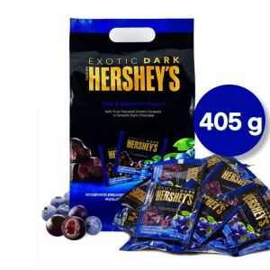 HERSHEY Dark Chocolate Acai & Blueberry 405g | Premium Rich Dark Chocolate