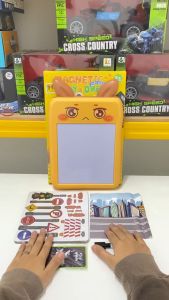 Papan Creative Puzzle Magnetic Cars | Mainan Edukasi Puzzle Papan Gambar Anak | Hadiah Ultah