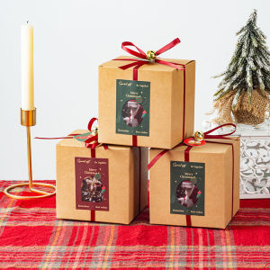 Hộp Quà Apple Gift Box Giáng Sinh Hộp Giấy Bò Hộp Đựng Đồ Ăn Nhẹ Cho Trẻ Em Hộp Đựng Quả Táo Bình an Hộp Đựng Quà Tặng