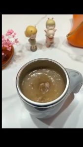 【Low Price】380ml Automatic Stirring Mug Japanese Coffee Cup Portable Vacuum Insulation Coffee Cup USB Electric Stirring Milk Cup Tea Cup USB Rechargeable 304 Stainless Steel Magnetic Stirring Home Office Travel