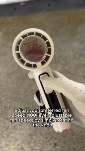 (SG) CASADISE Portable Handheld Fan High Speed Fan Cooler 4000mAh 100 Level Adjustable Speed Pocket Mini Fan