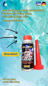 Phụ Gia Xăng Xe Máy BLUECHEM Vệ Sinh Hệ Thống Xăng Tiết Kiệm Nhiện Liệu - Bike – Fuel System Cleaner - 50ml