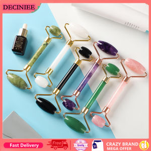 DECINIEE Jade Roller Face Lift Slimming Anti-Aging Wrinkles Massage Tool Skincare Body Detox Facial Massager