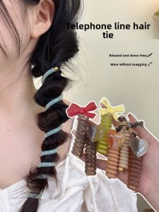 Stylish Phone Line Heart-shaped Head Rope