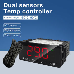 Digital Temperature Controller Microcomputer Thermoregulator Touch Screen Thermostat Refrigeration Cooling Defrosting Alarm