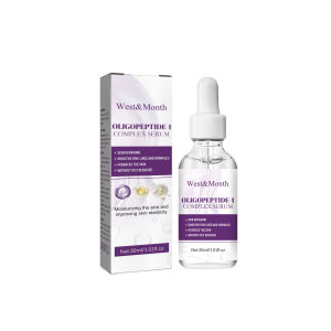Tháng Tây Oligopeptide-1 phức tạp Huyết thanh làm săn chắc và chống nhăn tinh chất làm tăng độ dày của da mờ dần nếp nhăn trên khuôn mặt bổ sung Essential chất dinh dưỡng cho da dưỡng ẩm và dưỡng ẩm sản phẩm chăm sóc da