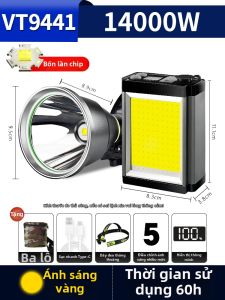 Đèn Đeo Đầu Siêu Sáng Pin Lithium Nạp Lại Dùng Để Câu Cá
