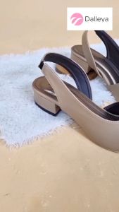 DALLEYA COLLECTION - Cery Mules Heels Wanita Slingback Hak 3 cm