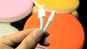 Solid Colourful Cable Wrapper TPU DIY Multi Colour Spiral Cord Protector Protection USB Charger Cord Earphone 多种纯色绕线器