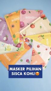 BIOAQUA Masker Sheet Mask Vegetables and Fruits Series Natural Plant Essence Face Mask