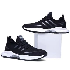 MIKEJIE Shoes Mens New Mens Cloth Shoes Spring and Summer Korean Version Casual Breathable Non-slip Sports Shoes Student Running Shoes