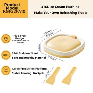 Supor | Portable Yogurt Ice Cream Maker Mini Ice Maker