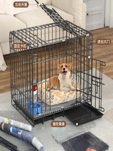 Indoor Outdoor Small Dog Cage Teddy Dog Cage with Toilet Flushing Cat Cage Rabbit Cage for Puppies Medium Large Dogs