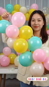 Cuộn Dây Kết Bóng Chiều Dài 5m Trong Suốt Định Hình Nhà Bo Trang Trí Bong Bóng Sinh Nhật Đám Tiệc