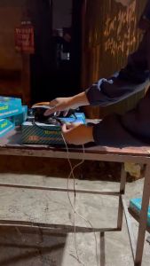 [GIÁ 1 CHIẾC] đèn led tăng sáng Runlai. Đèn led trợ sáng 7 bóng tròn. Điện 12v và 24v