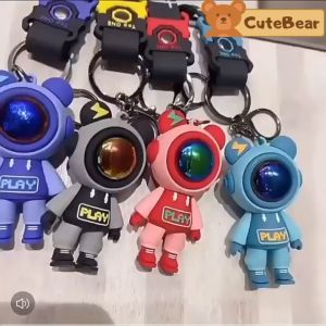 Móc khóa thú bông móc khóa phi hành gia cá tính siêu ngầu dùng làm móc khóa treo balo túi xách CB13