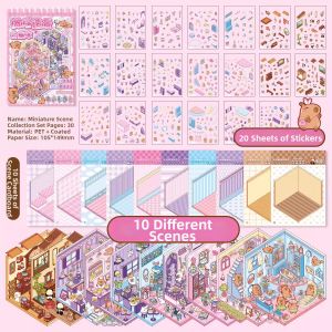 Handmade Educational Sticker Book
