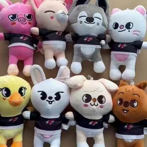 Bandai | New Wandering Childrens Anime Surrounding Animal Plush Doll Pendant Cute Doll Birthday Gift Childrens Plush Toy Decoration