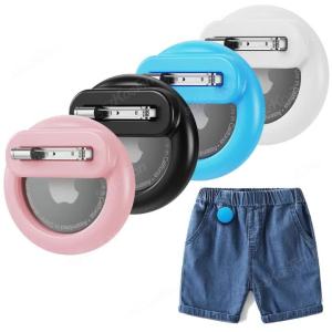 Silicone Air Tags Holder For Kids With Safety Pins AirTag GPS Tracker Case For Children Elderly Hidden Inside Clothes Shoes