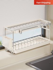 Multifunctional Stainless Steel Storage Rack