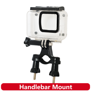 Bike Handlebar Mount for GoPro Hero 13 12 11 10 9 8 7 Plastic Bicycle Motorcycle Clamp Holder for SJCAM AKASO DJI Action Camera