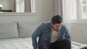 Inflatable Air Bed【Free pillow+pillowcase】Double Size with Electric Pump Automatic Portable Foldable For Camping Tent