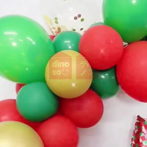 DINOSO Balon Foil Karakter Christmas Natal ukuran Jumbo Dekorasi Natal