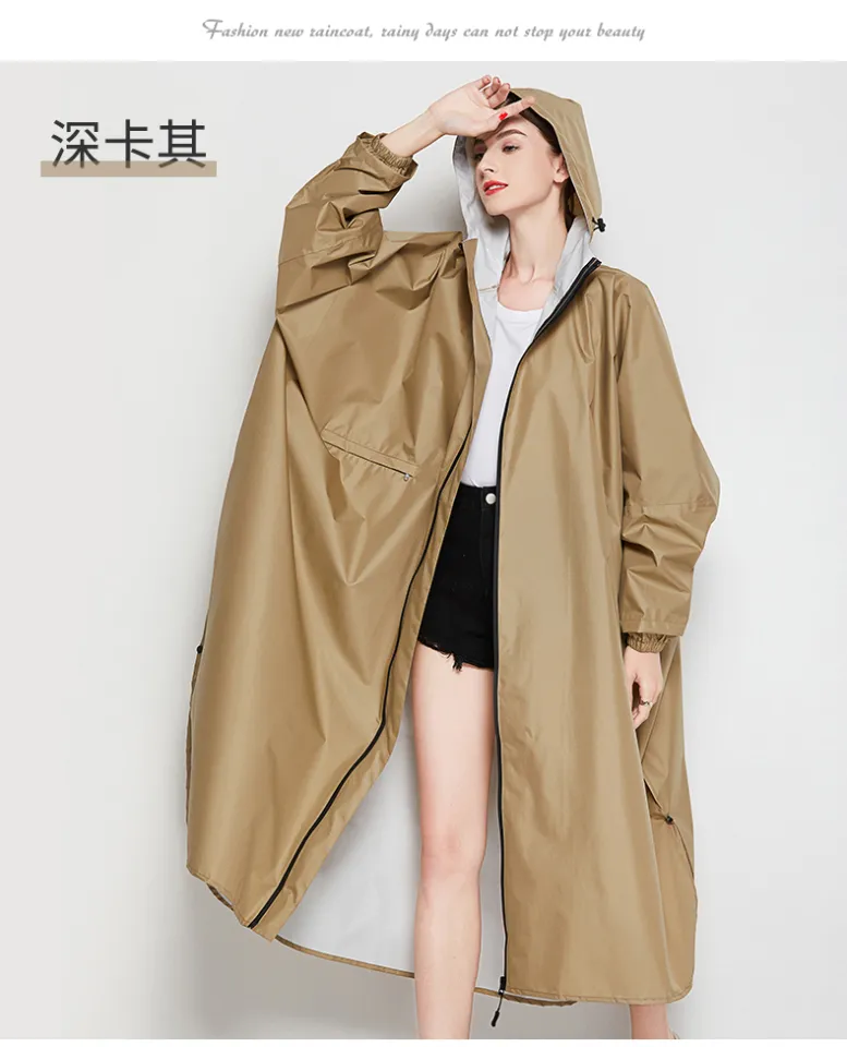 Japan and South Korea Fashion plus Size Lengthened Loose Cape