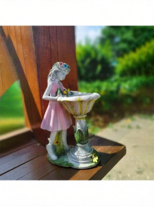 MOLORE | Garden Angel Fairy Sculpture Decor Solar Resin