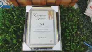 PHOTO FRAME CERTIFICATE FRAME WOODEN SIZE A4 21X29.7CM (YY8539/YY8220)