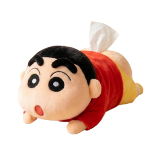Crayon Shinchan Themed Wall-Mounted Tabletop Multifunctional Tissue Box Home Use