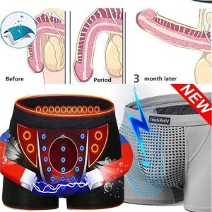 Magnetic therapy health underwear Health care underwear Mens magnetic therapy underwear Elastic boxer shorts