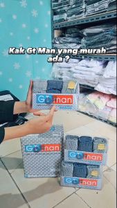 Celana Dalam Pria Gt Man GMX isi 3 | Cd Cowok GTMan Segitiga Karet Kerut Bahan Katun