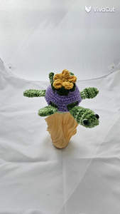 Crochet Amigurumi Dressable Turtles - part of proceeds of these turtles will go to SLPP - Random Color Selection - Gantsilyerista