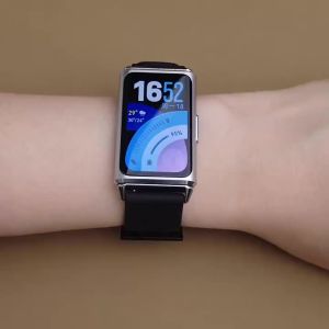 mijobs | Dây Đeo Cổ Tay Bằng Silicon Cho Huawei Smart Band 11 Pro Dây Đeo Thoáng Khí Tương Thích Với Phụ Kiện Dây Đeo Đồng Hồ Huawei Band 11 Pro