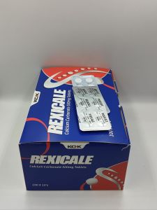 KCK REXICALE Calcium Carbonate 500mg Tablets 1000s EXP 02/2028