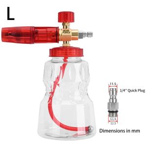 Pressure Washer Brass Snow Foam Lance Foam Nozzle Car Wash Foam Maker for Karcher Elitech Bort AR Bosch Michelin Pressure Washer