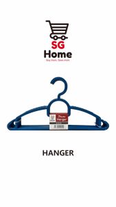Anti-Slip hanger Hanger Clothes hanger clothes Hangers Plastic Non slip Wardrobe Organizer Simple Design l 8Pcs / Set