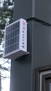 HD-608/609 MP3 Chanting Lamp] Solar Only | Weatherproof | 24-Hour Playback Support