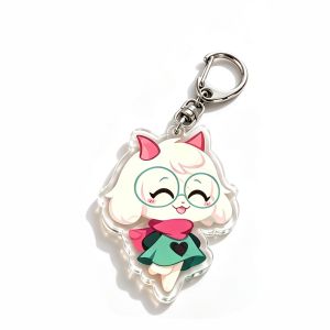Bandai | for Deltarune Chapter 5 Game New Peripheral Spamton Susie Noelle Kris Ralsei Acrylic KeyChain Backpack Pendant Festival Gift