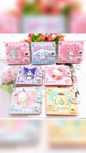 กระเป๋าสตางค์สำหรับเด็กผู้หญิงลายการ์ตูนน่ารักๆ แบบ 2 พับ - ราคาที่สุดในกระบวนการ 1,200 บาท