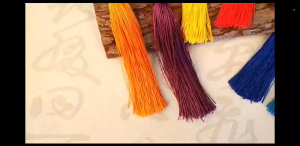 TYHL0741 Chinese Knot Tassel Rumbai Anyam Merah Aksesoris Dekorasi Imlek Sangjit Tingjing Hampers Tunangan