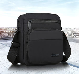 Túi Đeo Chéo Vải OxFord Trung Niên Nhiều Ngăn Chứa Cho Nam Nữ Cao Cấp Đi Chơi Chống Nước Túi Đựng Điện Thoại Ipad Túi Đeo Vai Thời Trang Sang Trọng Thời Thượng