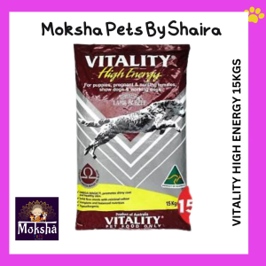 Vitality High Energy 15kg 3kg 1kg