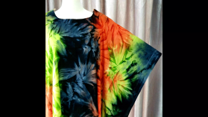 [056] PONCHO SARONG TIEDYE/DRESS SARONG TIEDYE for beachside