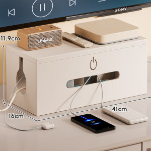 WUBUWEI | Desk Cord Organizer Large
